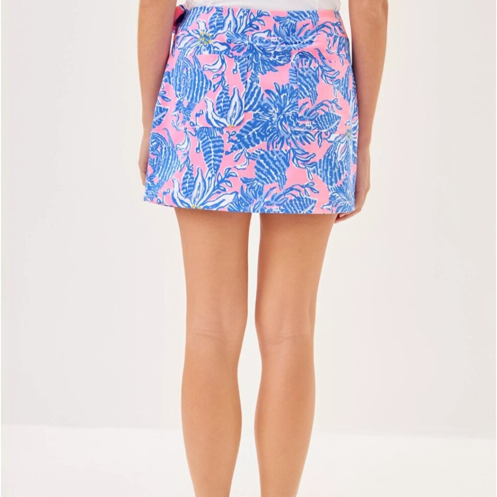 NWT Lilly Pulitzer Luxletic Fetia Skort Pull-On Skort - SIZE 4 - Picture 5 of 9